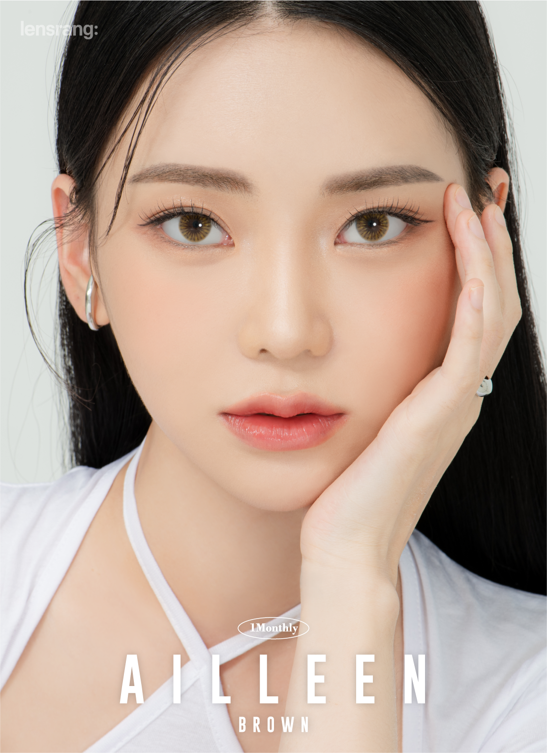 [렌즈랑] 한달용 에일린 브라운 2p